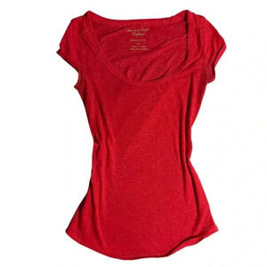 Small Hot Pink Casual Tee Shirt